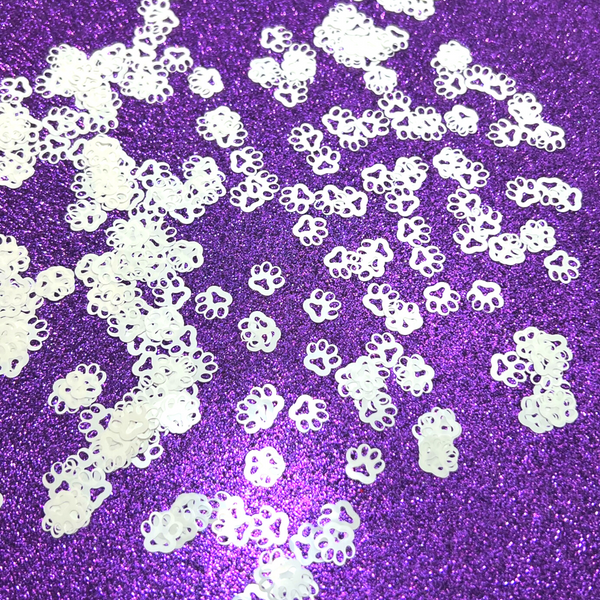 Paw Print Specialty Glitter