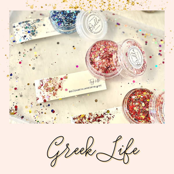 Greek Life Brilla Cosmetic Glitter Blends