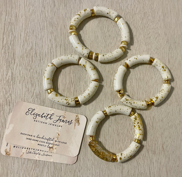 BYOB (Large 7.5in. Tube Beaded Bangle)