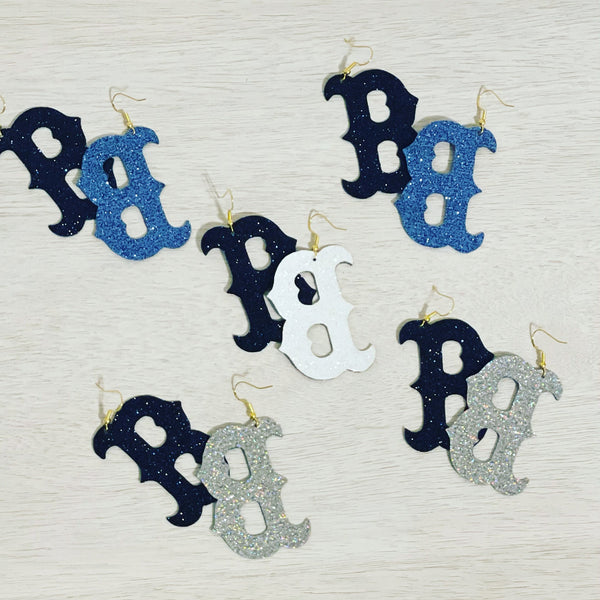 School Spirit Initial Dangles & Studs