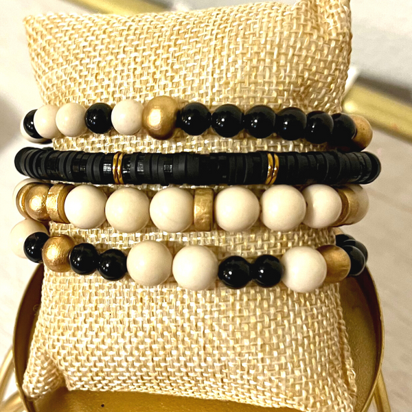 NOLA Beaded Bracelet Set